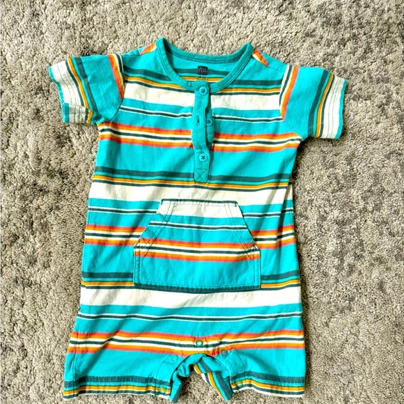 Toddler Tea Rompers - Picture 6 of 7